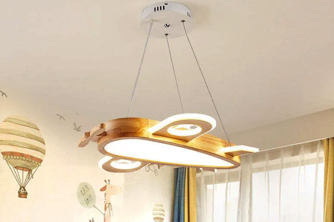 Up in the Air: Creative Airplane Ceiling Lamp