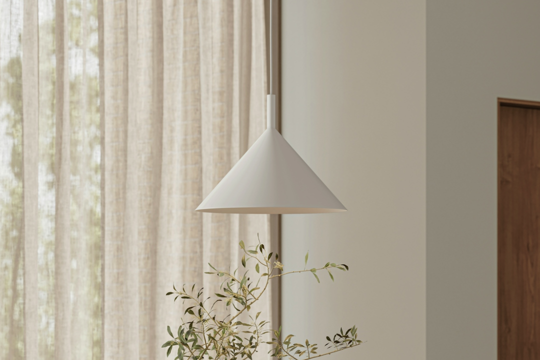 Scandinavian White Metal Cone Pendant Lamp: A Stylish Lighting Solution