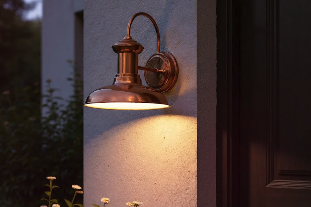 Enhance Your Space with Raw Copper Exterior Wall Wash Lights