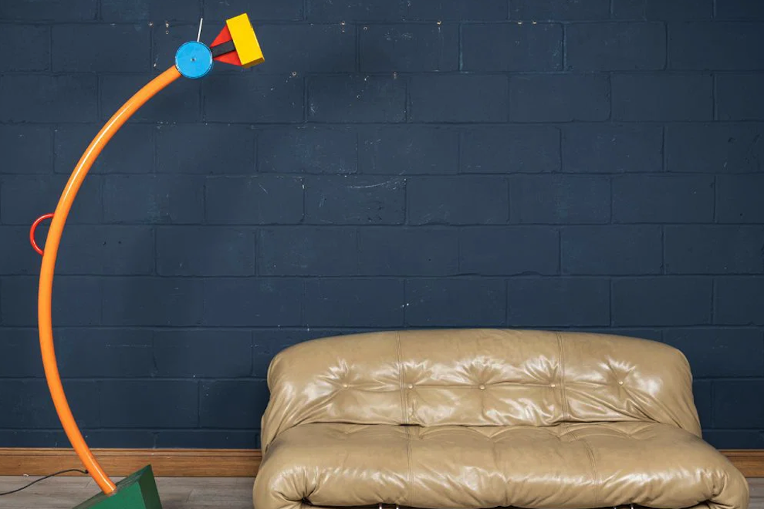 Reviving Retro: Lounge Memphis Style Floor Lamp