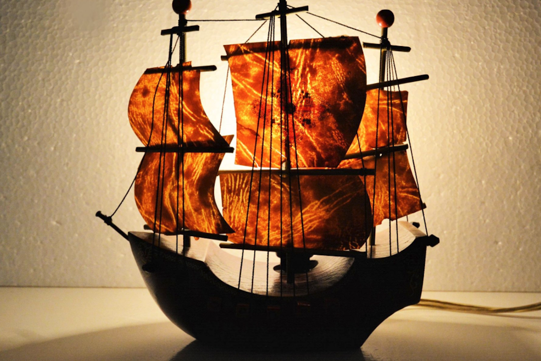 Mid Century Boat-Inspired Teak Lighting
